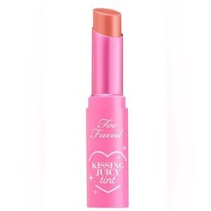 Too Faced Kissing Juicy Tint Lip Balm Peach Rings peachy nude